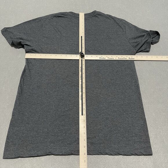 Arizona Coyotes T Shirt Mens XL Charcoal Gray Embroidered Front Graphics - Picture 5 of 8